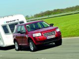 The Land Rover Freelander tow car test by Practical Caravan