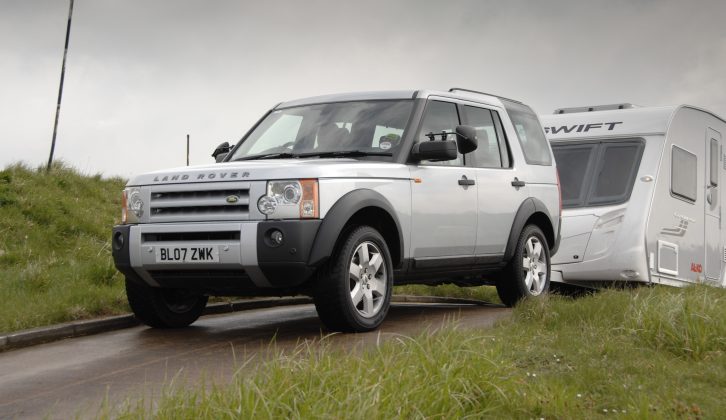 Practical Caravan reviews the Land Rover Discovery TDV6 HSE