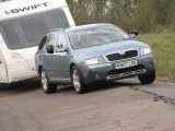 The Skoda Octavia 2.0 TDI Scout goes through the tow car test with Practical Caravan's expert team