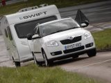 Practical Caravan puts the Skoda Fabia Estate 1.9 TDI 105 3 through its paces in the tow car test