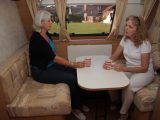 Practical Caravan's experts find the 2010 Adria Adora 542 DL caravan's seat cushions have comfortable knee rolls but the sofas are short