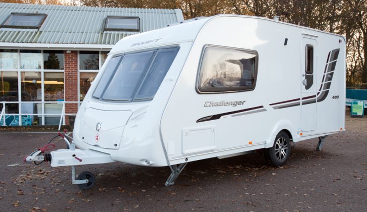 Best as a caravan for couples, the 2010 Swift Challenger 480 impressed Practical Caravan's expert reviewers with its elegant and practical design