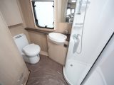 Thoughtful washroom design gives excellent storage, say Practical Caravan's expert reviewers