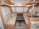 The Adria has a comfy lounging area