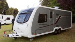 The twin-axle 2011 Swift Conqueror offers a luxurious island bed and a rear washroom, so here's the verdict from Practical Caravan's expert reviewers