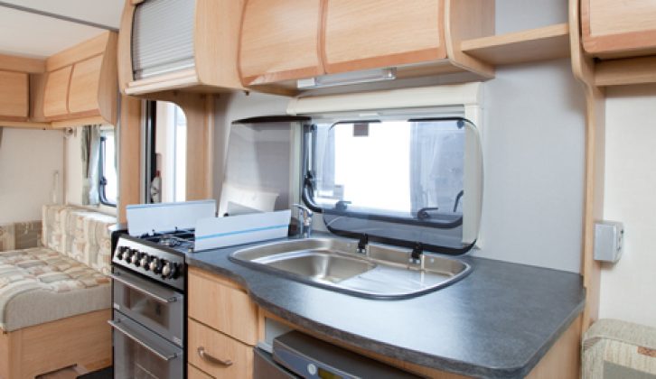 The kitchen has all the equipment you’ll need in the  Coachman Amara 550/5 – read Practical Caravan's expert verdict, with the full spec and prices