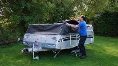 Pennine Quartz 4 is a lightweight convertible caravan for couples and here's Practical Caravan's expert verdict on this new-style folding caravan