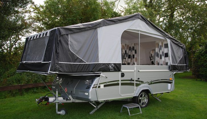 Practical Caravan's experts review the Pennine Quartz 4, a lightweight convertible caravan for couples and give their verdict