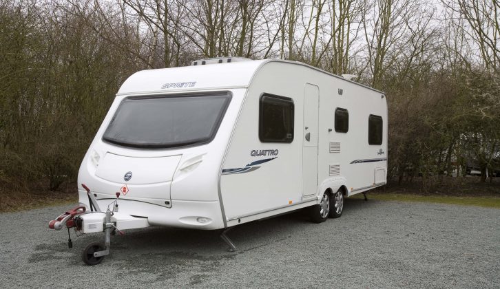 The 2009 Sprite Quattro FB, reviewed by Practical Caravan's experts