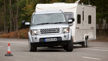 Practical Caravan reviews the Land Rover Discovery 4 3.0 TDV6 HSE