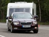 It is time for the Skoda Superb 2.0 TDI CR 170 4x4 SE to go through the Practical Caravan tow car test
