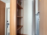 Practical Caravan reviews storage in the 2012 Lunar Lexon 420, a two-berth with luxurious end-washroom, all in a 13ft long caravan