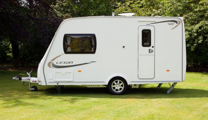 Practical Caravan's reviewers give their expert verdict on the 2012 Lunar Lexon 420, a two-berth with luxurious end-washroom, all in a 13ft long caravan