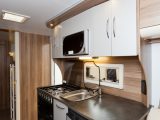 Nearside kitchen in Tranquility has good spec and storage