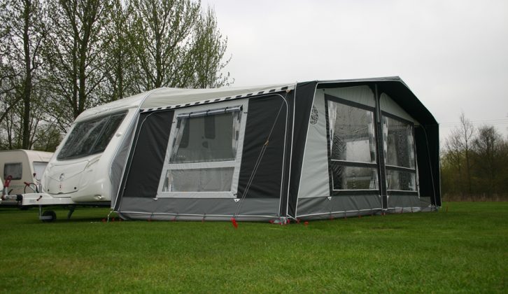 Isabella's Commodore Concept full awning is designed for year-round use