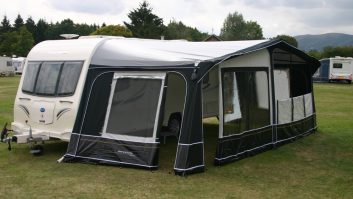 Outdoor Revolution’s New England is an entry level full awning but worth a look