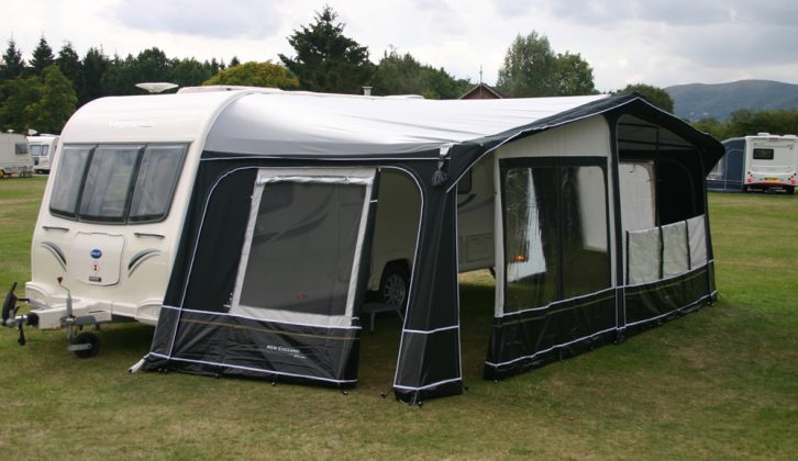 Outdoor Revolution’s New England is an entry level full awning but worth a look