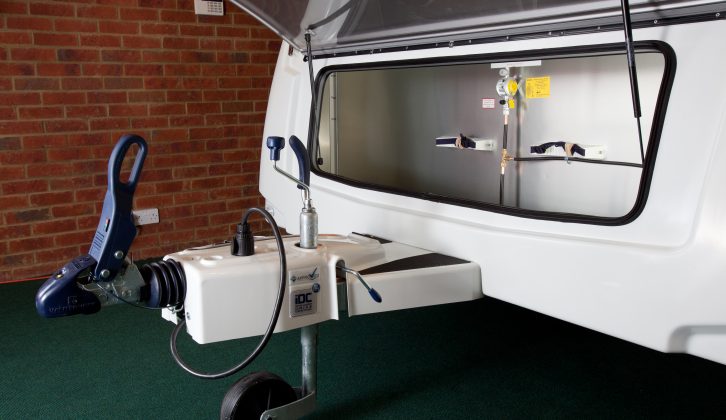 Practical Caravan's verdict on how easy it is to tow and pitch the 2012 Elddis Crusader Shamal four-berth caravan