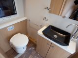 Washroom in the 2012 Elddis Crusader Shamal four-berth caravan reviewed by Practical Caravan's experts