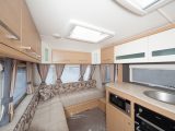 There's a good lounge for a couple in the two-berth Elddis Avanté 372 and this caravan is light and easy to tow, as Practical Caravan's expert reviewers discover