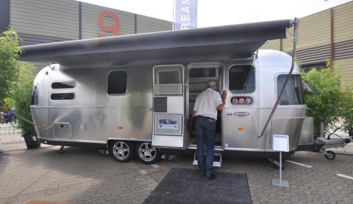 2013 Model Hymer Nova 465 as seen at the Motorhomes and Caravans Show