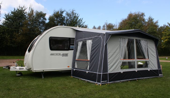The Inaca Mercury is a great choice for a weekend or short caravan break