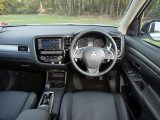 The Mitsubishi Outlander 2.2 DI-D GX5 auto's interior scored well in the Practical Caravan tow car test