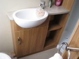The Sprite Major 4's washroom, as reviewed by Practical Caravan