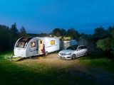 The 2014 Adria Adora range review from Practical Caravan, featuring the Seine