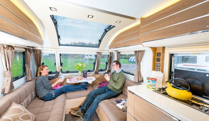 Practical Caravan reviews the 2014 Adria Adora range and here is the Seine model