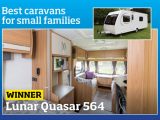 The Lunar Quasar 564 was our best caravan for small families in 2014