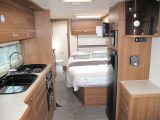 Practical Caravan reviews the 2014 Buccaneer Schooner, which has a fixed double bed