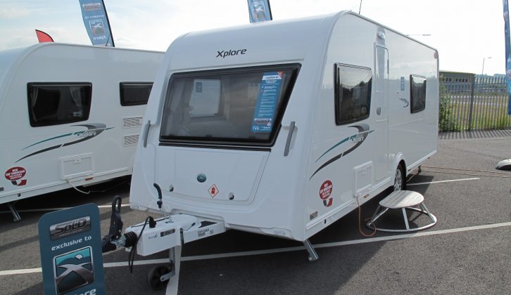 The 504 model, featured in the 2014 Xplore range review by Practical Caravan's expert test team