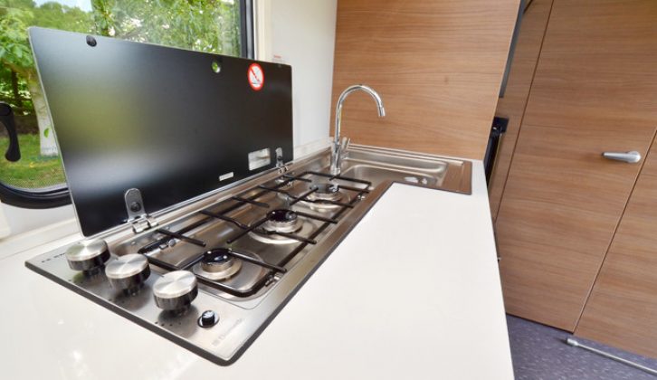 2014 Adria Adora Loire kitchen