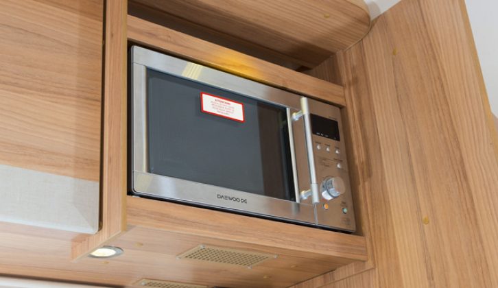 2014 Bailey Pursuit microwave