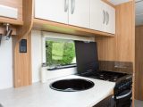Kitchen in the Lunar Quasar 564 reviewed by Practical Caravan's experts