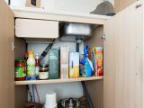 Keeping the fridge under the wardrobe frees up space for kitchen storage but our testers would have preferred a larger wardrobe