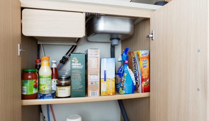 Keeping the fridge under the wardrobe frees up space for kitchen storage but our testers would have preferred a larger wardrobe