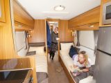 The 0.78m width of the twin beds is generous compared with rivals