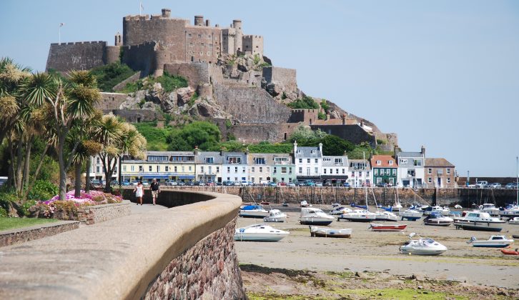On the east of Jersey is the village of Gorey, the castle one of Practical Caravan's must-see places to visit during caravan holidays in the Channel Islands