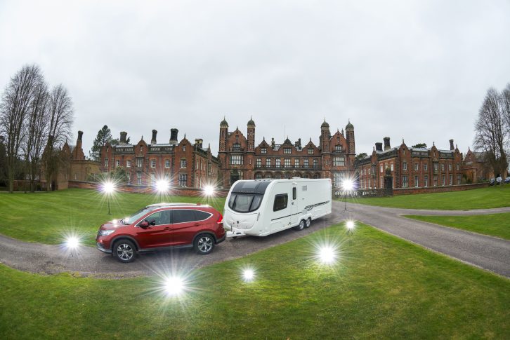 Visit Cheshire and go to Capesthorne Hall near Congleton during caravan holidays in Central England
