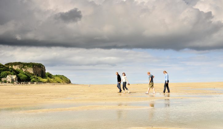 See the tide go out for miles when you visit Anglesey during caravan holidays in North Wales using Practical Caravan's expert travel guides