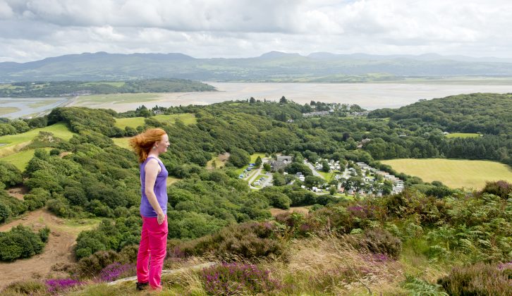 Discover great views of mountains and lakes near Porthmadog on your caravan holidays in North Wales