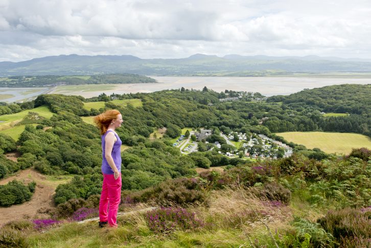 Discover great views of mountains and lakes near Porthmadog on your caravan holidays in North Wales