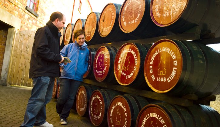 Find out how the Irish make their whiskey at the Bushmills Distillery in County Antrim, when you visit Northern Ireland