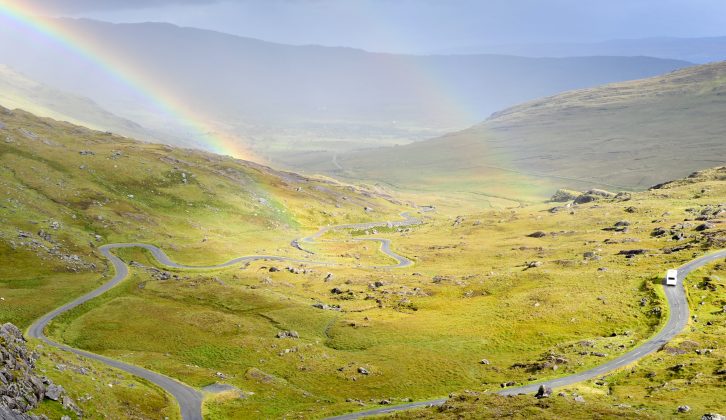 Visit Healy Pass, just one of Ireland's many stunning routes, ideal for motorcaravanning