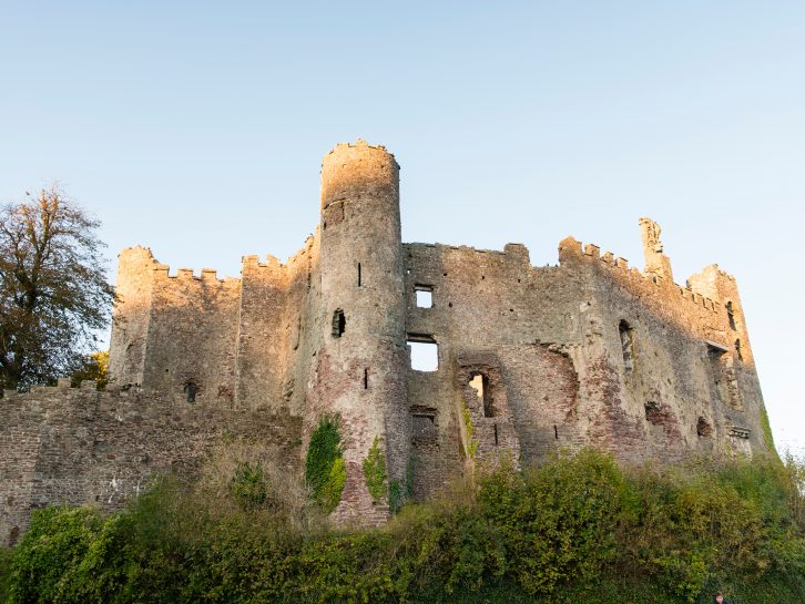Many people visit Laugharne on their holidays in Wales due to its links with Dylan Thomas, but the castle is rather special, too