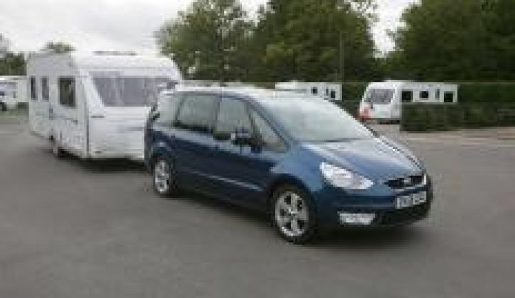 The tow car experts at Practical Caravan magazine test the spacious Ford Galaxy 2.0 TDCi Zetec