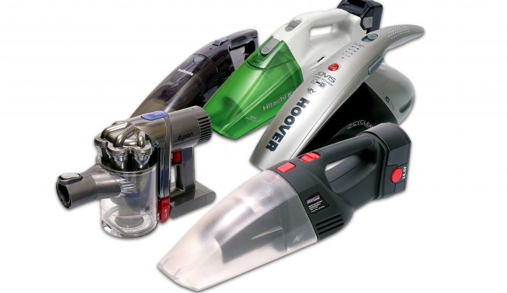 Practical Caravan's experts tested nine portable vacs to find out the best cordless vac for caravans in 2014
