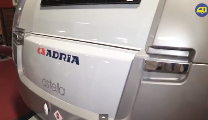 The 2014 Adria Astella Glam Edition caravan video review by Rob Ganley
